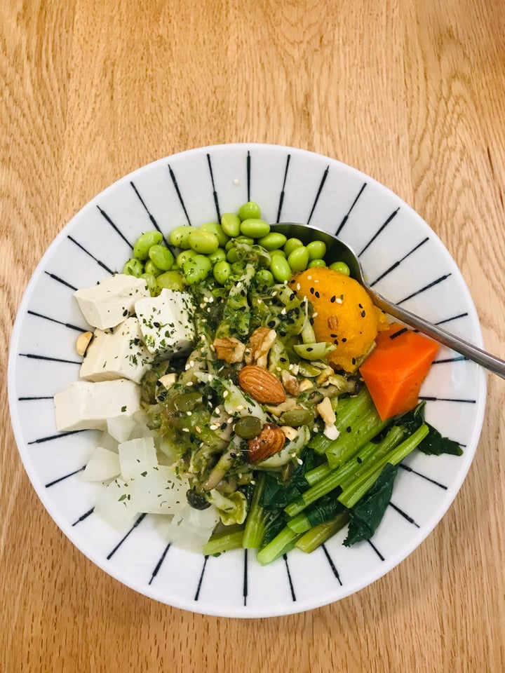 photo of 名人坣茶格町 rice with Italian basil pesto, nuts, veggies and mushrooms shared by @stellashih on  24 Aug 2019 - review