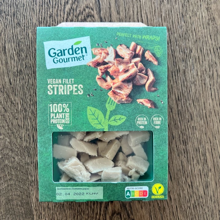 photo of Garden Gourmet Vegan filet stripes shared by @pinofoderaro on  02 Apr 2022 - review