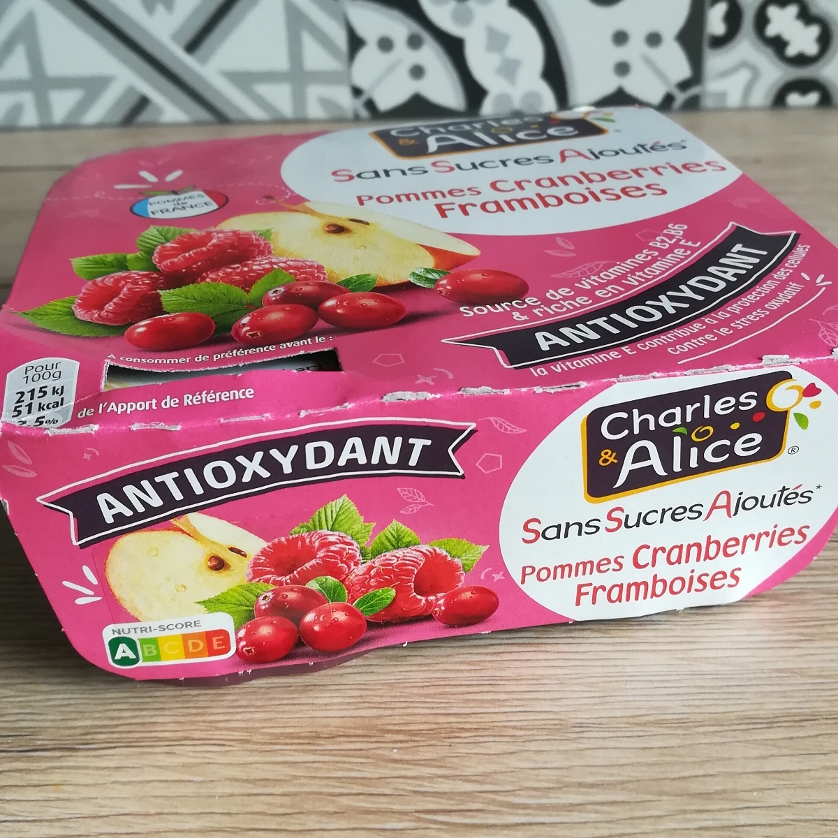 Charles & Alice Compote Pommes Cranberries Framboises Reviews abillion