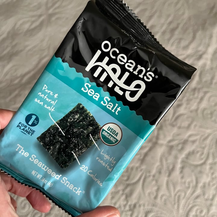 photo of Ocean's Halo Sea Salt Seaweed Snack shared by @bego18 on  03 Sep 2022 - review