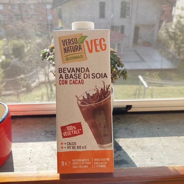 photo of Verso Natura Conad Veg Bevanda A Base di Soia Con Cacao shared by @omnia on  23 May 2022 - review