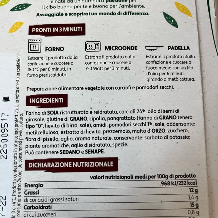 review photo of Kioene Burger ai carciofi e pomodori secchi shared by @ele0nora on 29 Jun 2022 - review