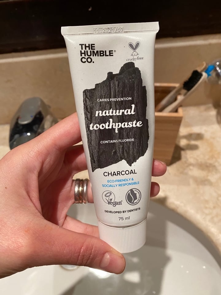 photo of The Humble Co. Natural toothpaste Charcoal shared by @giasays on  27 Feb 2020 - review