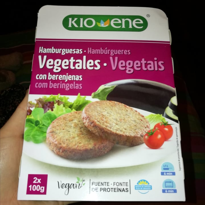 photo of Kioene Hamburguesas Vegetales con Berenjenas shared by @luciacev on  25 Dec 2020 - review