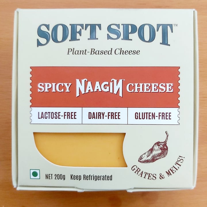 photo of Soft Spot Foods Spicy Naagin Cheese shared by @herbimetal on  21 Apr 2022 - review