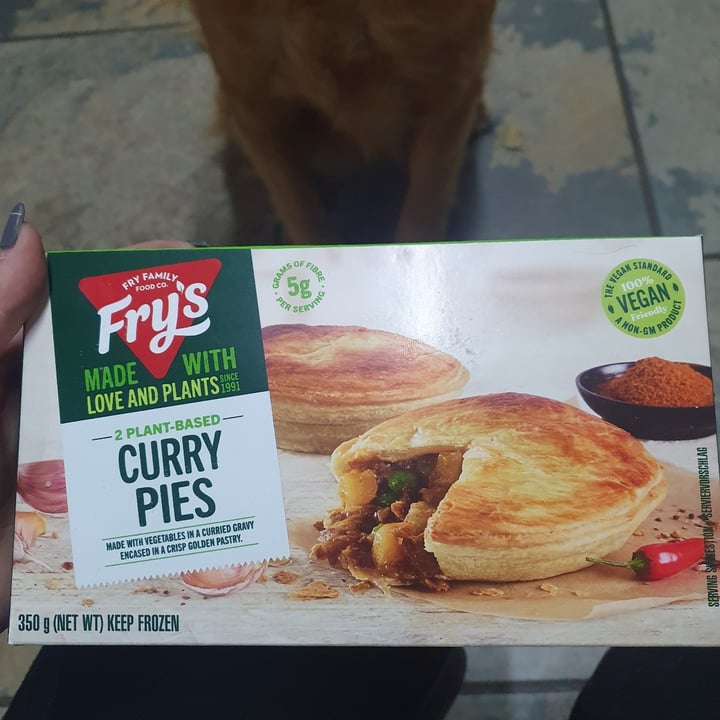 photo of Fry's Family Food 2 Curry Pies shared by @michaelakirsten on  10 Jun 2021 - review