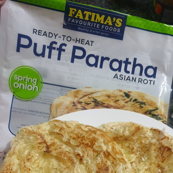 photo of Fatima's Favourite Foods Puff Paratha Asian Roti shared by @petralaranjo on  13 Mar 2021 - review