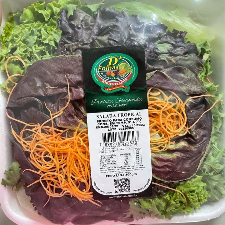 photo of D Folhas salada shared by @amandagarcia on  08 May 2022 - review
