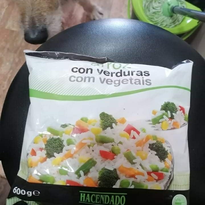 photo of Hacendado Arroz con verduras shared by @anapejime on  30 Jun 2020 - review