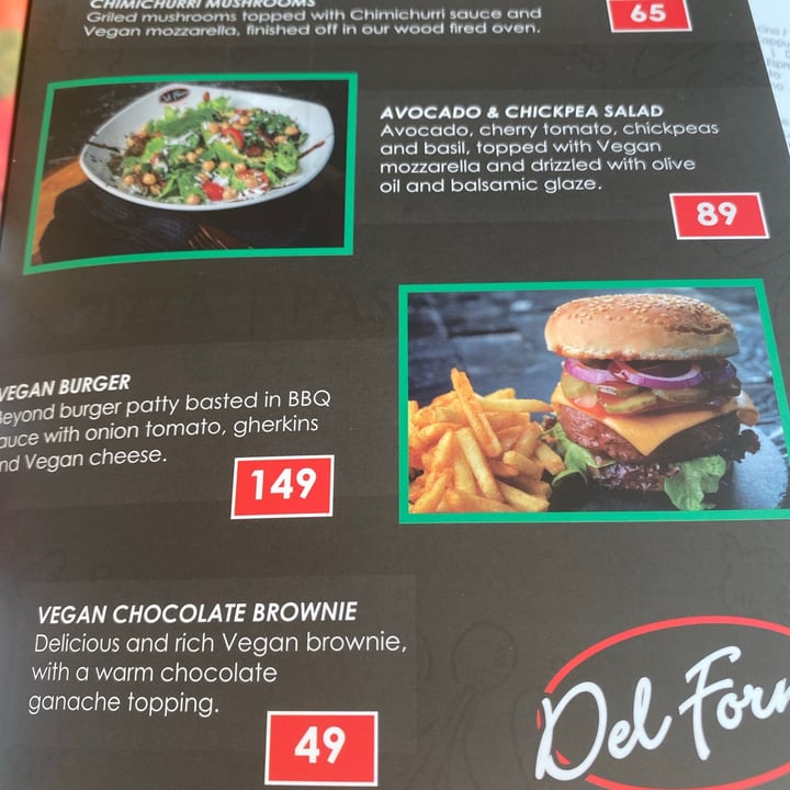 photo of Del Forno Parkmore Beyond Burger shared by @bianca1701 on  07 Nov 2020 - review