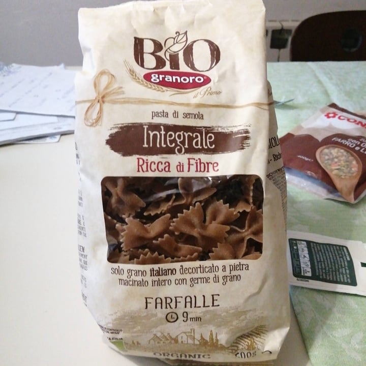 review photo of bio granoro Pasta di semola integrale shared by @taniabisou on 12 Apr 2021 - review