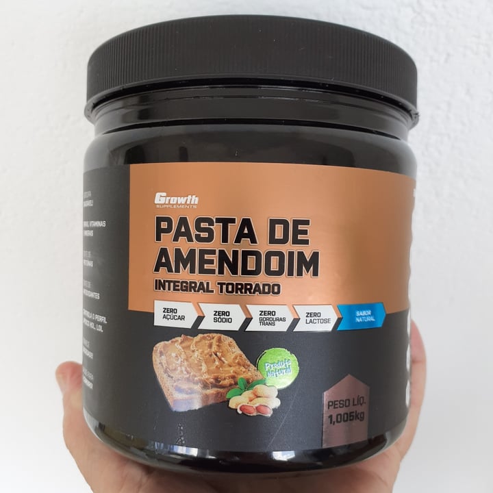 photo of Growth Supplements Pasta De Amendoim shared by @heltonbf on  01 May 2022 - review