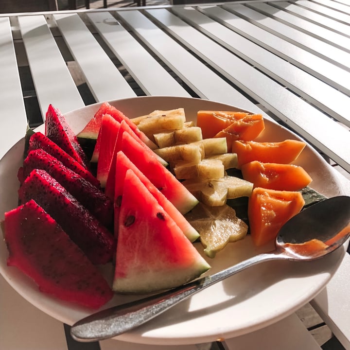 photo of The Islander Hotel Veganised breakfast shared by @patriciapaynter on  16 Sep 2021 - review