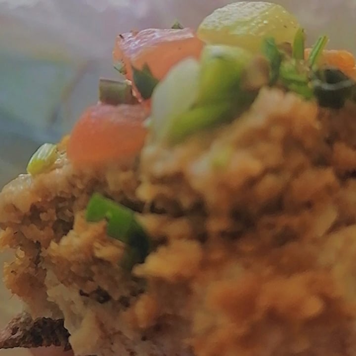 review photo of Taller Vegánico Hamburguesa arabe shared by @haztevegan on 17 Jul 2022 - review