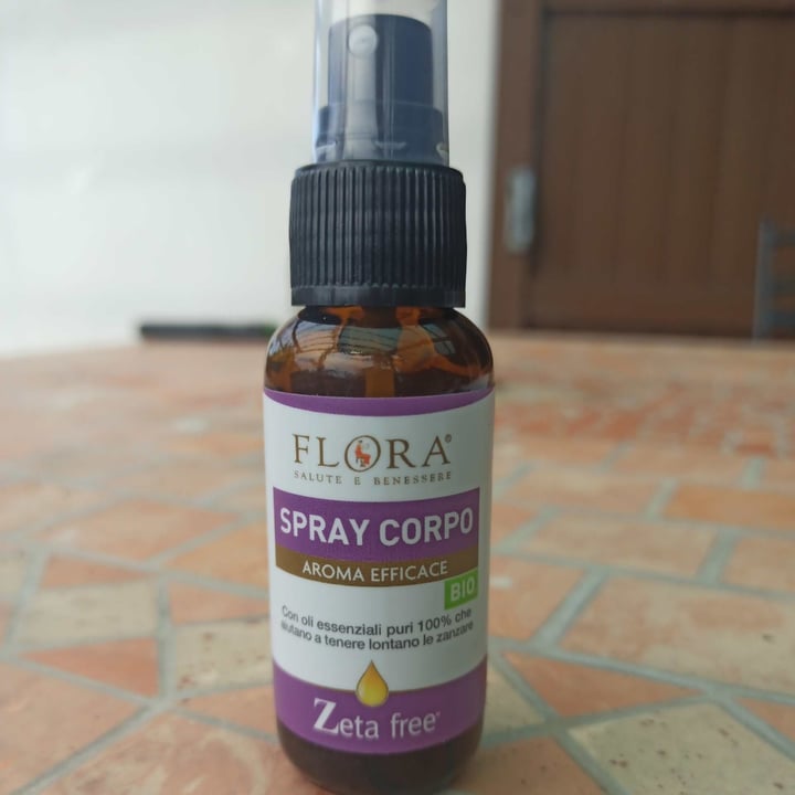 photo of Flora Spray Corpo ZetaFree Antizanzare shared by @gattiditorino on  06 Aug 2022 - review