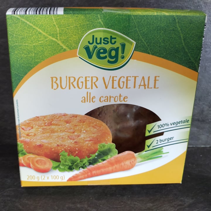 photo of Just Veg! Burger vegetale shared by @lucar on  04 Apr 2022 - review