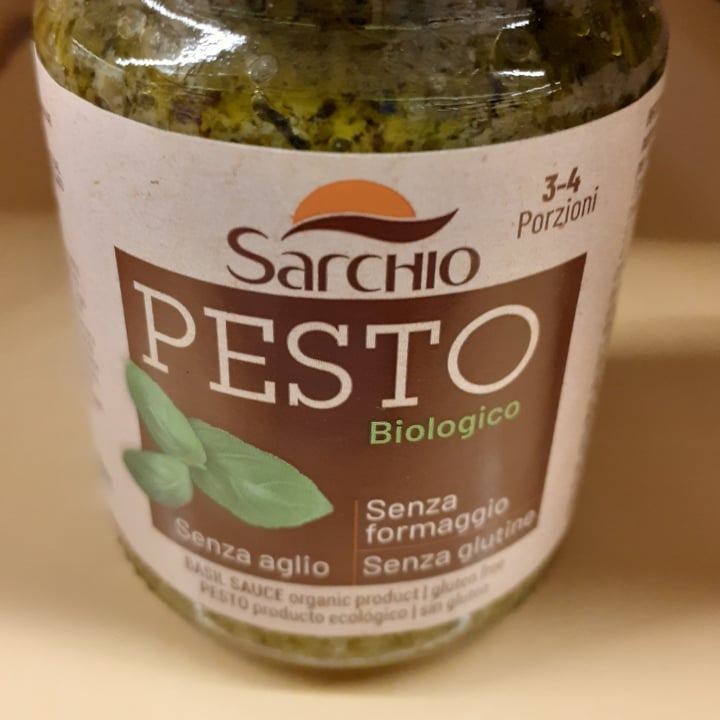 photo of Sarchio pesto biologico senza formaggio semza aglio senza glutine shared by @joselitocarnaval on  25 Sep 2022 - review