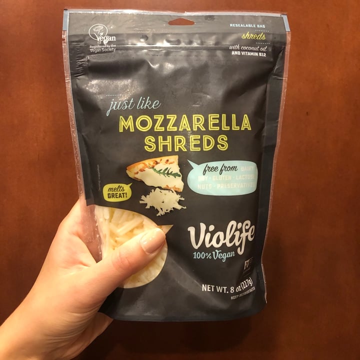 photo of Violife Mozzarella Flavour Grated shared by @skyesmall on  21 Dec 2020 - review