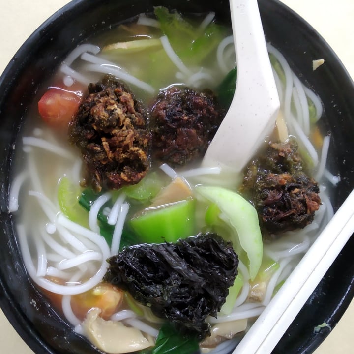 photo of Su Shi Piao Xiang Vegetarian Food Catering Fish Head Bee Hoon Soup (No Milk) shared by @marigoldish on  17 May 2021 - review
