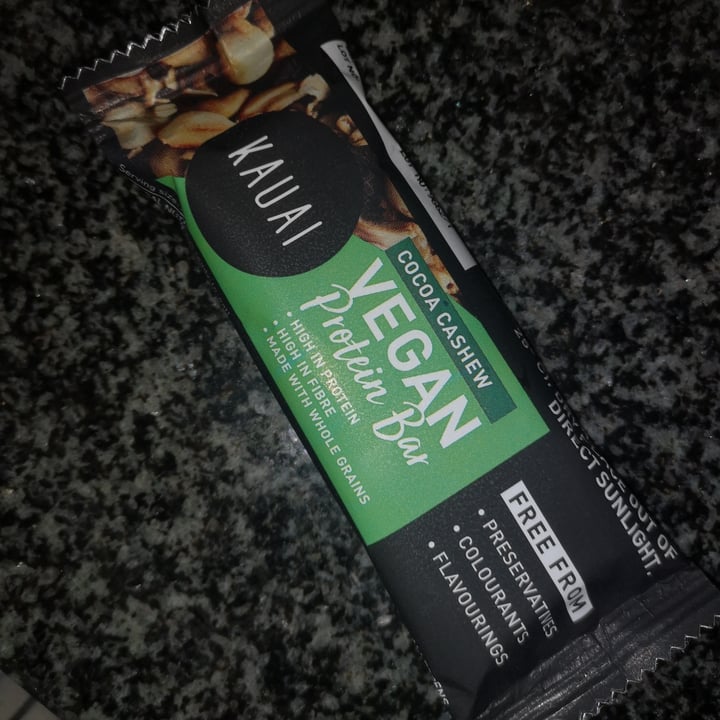 photo of Kauai Kauai vegan protein bar shared by @ironicjenn88 on  10 Sep 2021 - review