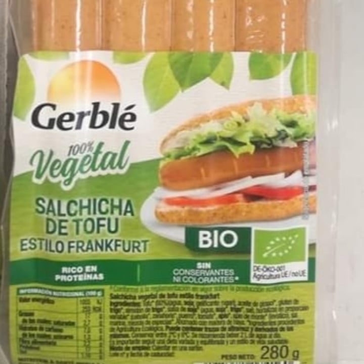 photo of Gerblé Salchichas de Tofu shared by @martate on  12 May 2020 - review