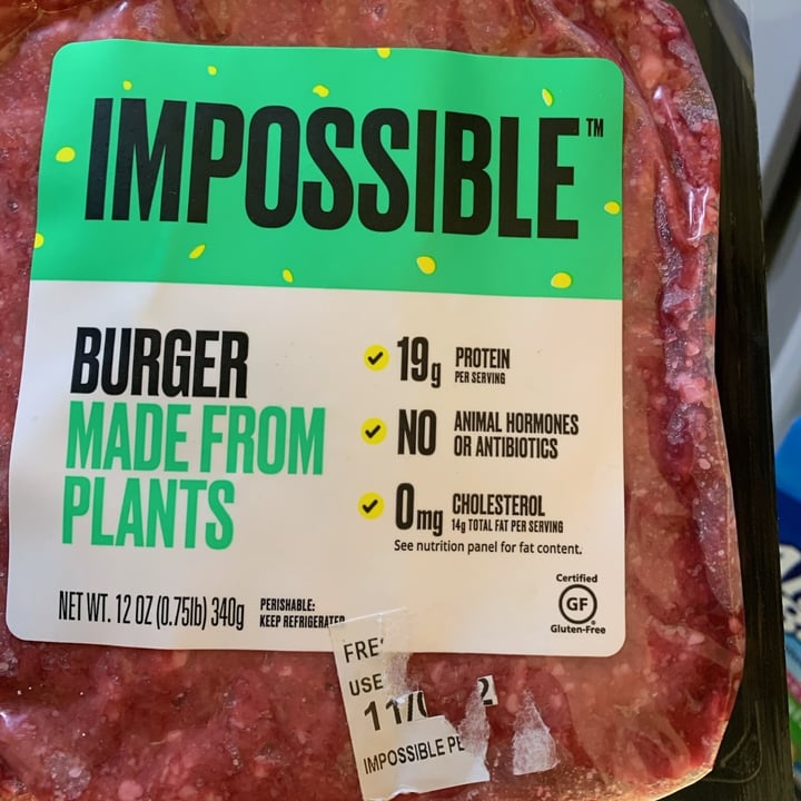 review photo of Impossible Foods Impossible Meat shared by @connee on 27 Nov 2020 - review