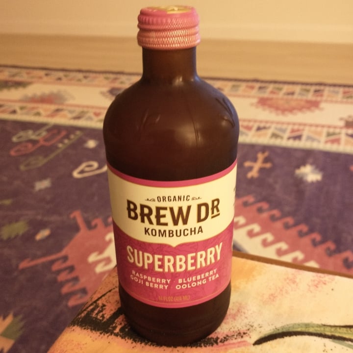 photo of Brew Dr. Kombucha Superberry shared by @universo on  05 Mar 2022 - review