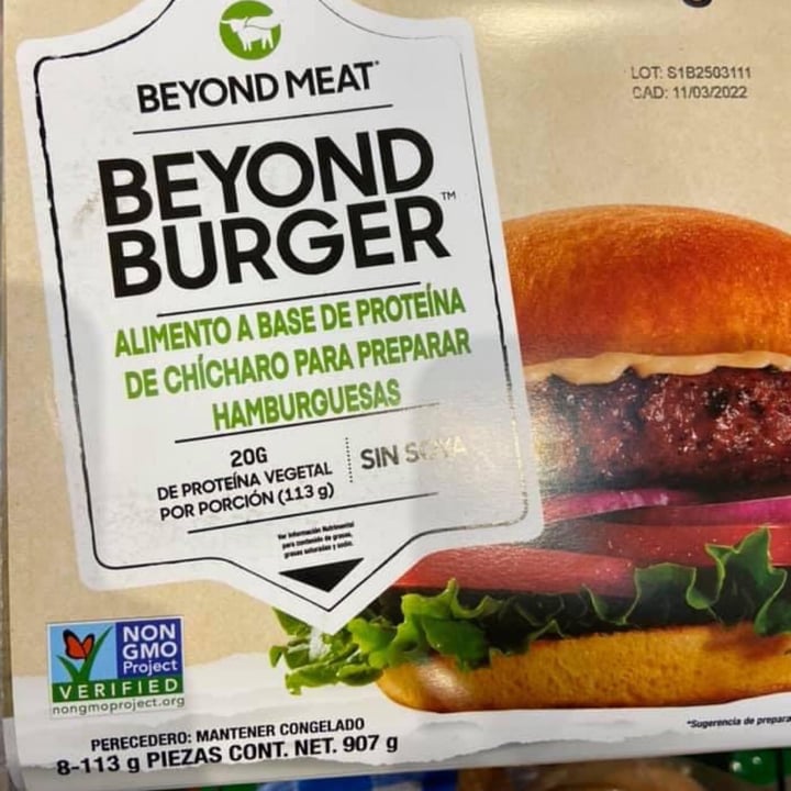 photo of Beyond Meat Beyond Burguer 8 piezas shared by @jennifertnd on  20 Jun 2022 - review