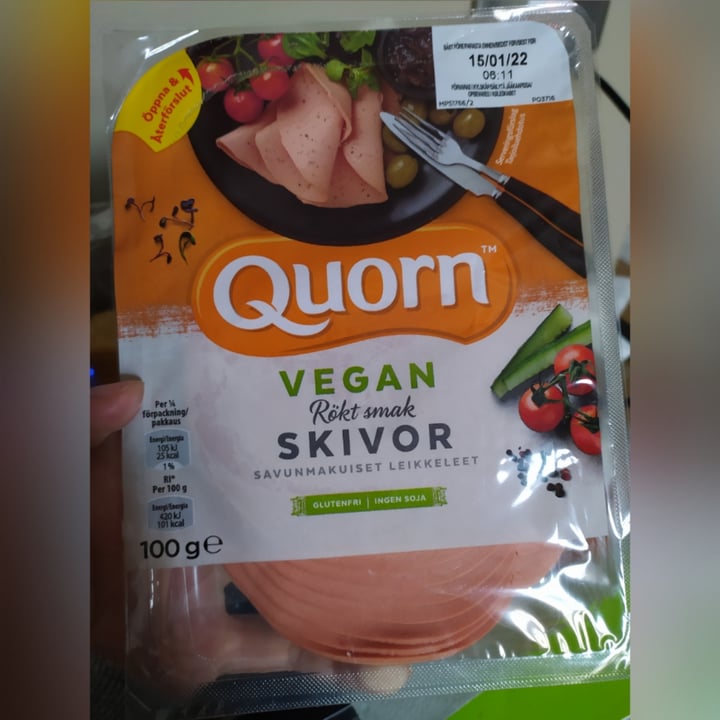 photo of Quorn Vegan Skivor shared by @sisvegan on  10 Jan 2022 - review