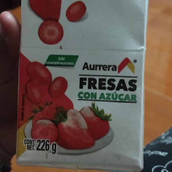 photo of Aurrera Fresas Con Crema shared by @jennifertnd on  20 Jun 2022 - review