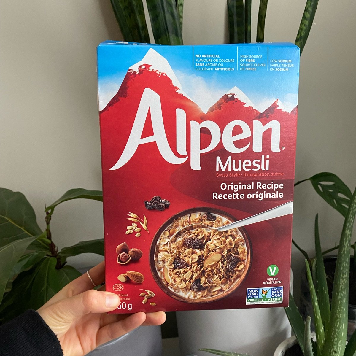 Alpen Muesli Alpen - Recette originale - 650 g