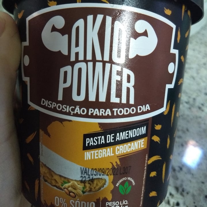 review photo of Akio power Pasta De Amendoim Integral Crocante shared by @vanessamaiolini on 24 Apr 2022 - review