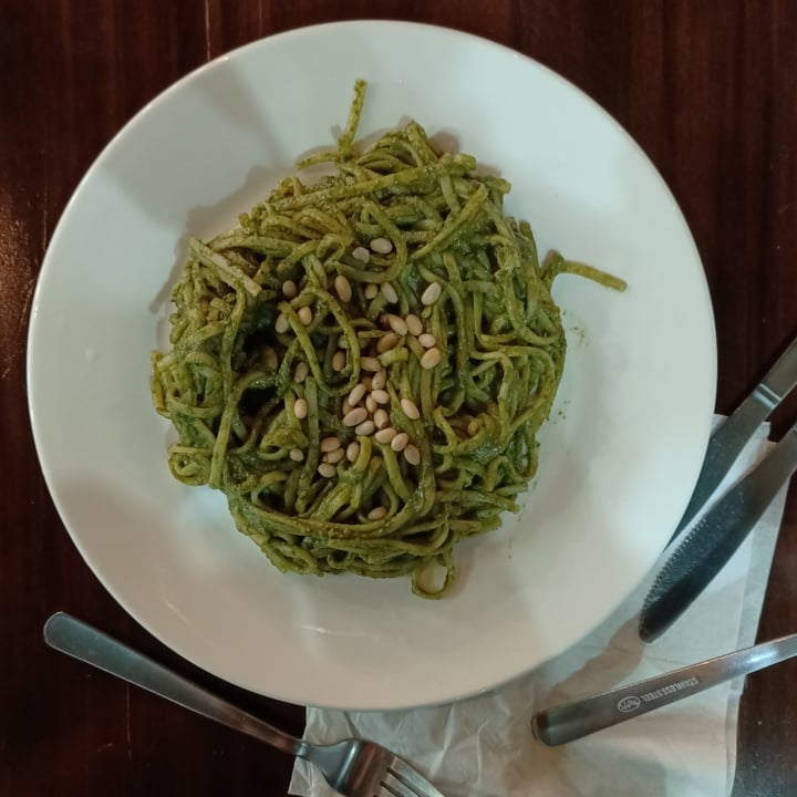 photo of nomVnom Bistro Pesto Linguine shared by @skootykoots on  22 Apr 2021 - review