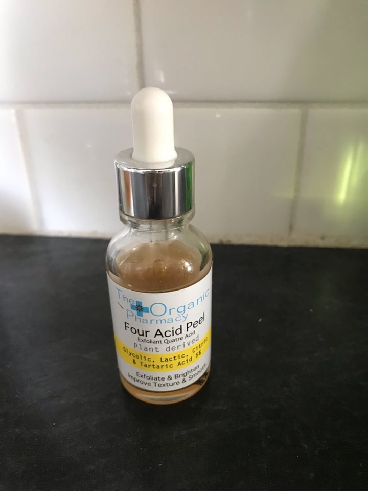 photo of The Organic Pharmacy Four Acid Peel shared by @twillis5 on  01 Sep 2019 - review