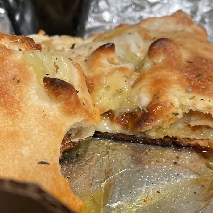 review photo of Yellow Brick Pizza BYO Calzone shared by @kelseyizbwnage on 01 Oct 2021 - review