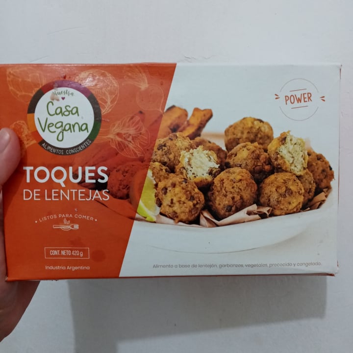 review photo of Casa Vegana Albóndigas de lenteja shared by @celesteveg on 20 Jan 2022 - review