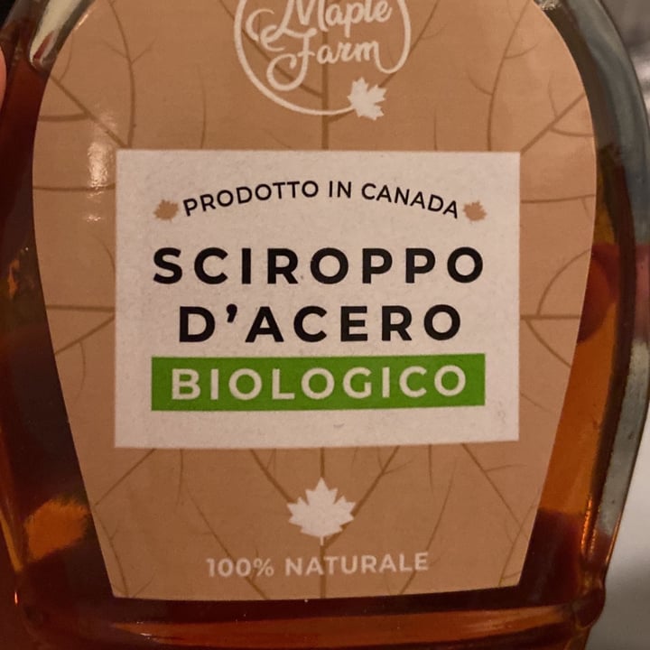 photo of Maple Farm Sciroppo d'Acero Biologico shared by @kris1005 on  05 Apr 2022 - review