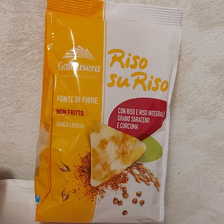 photo of Galbusera Mini Gallette "Riso Su Riso" con Grano Saraceno, Curcuma e Riso integrale shared by @ely01 on  06 Aug 2021 - review