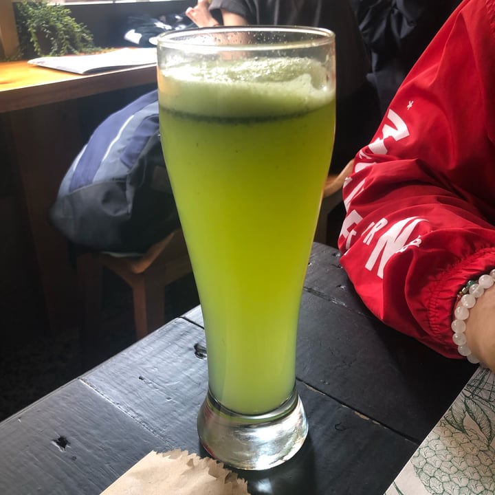 review photo of Veggie Beans and Shakes limonada hierbabuena shared by @viviana-ripe on 25 Jun 2022 - review