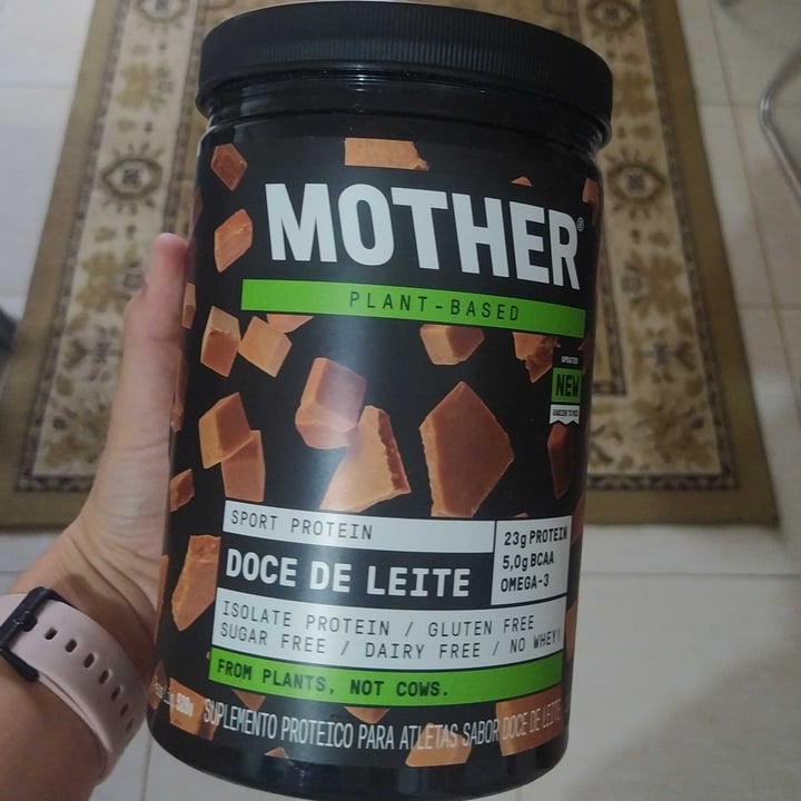 review photo of Mother Plant-Based Sport Protein Doce de Leite shared by @thaizi on 22 Apr 2022 - review