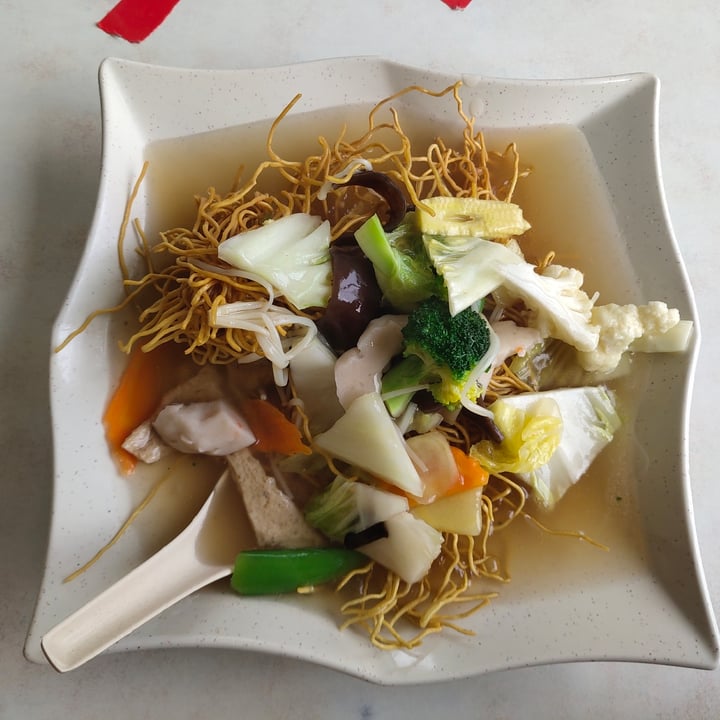 photo of 甘味林素食餐厅 Cameleon Beancurd Vegetarian Restaurant Jiang Nan Crispy Noodle shared by @stevenneoh on  01 Dec 2020 - review