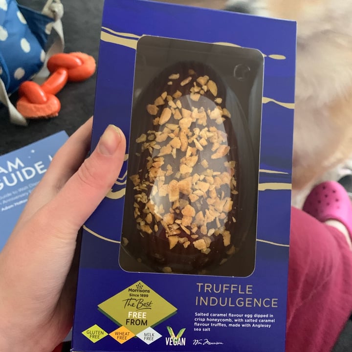 photo of Morrisons Truffle Indulgence Easter Egg shared by @chloetonihayward on  04 Apr 2021 - review