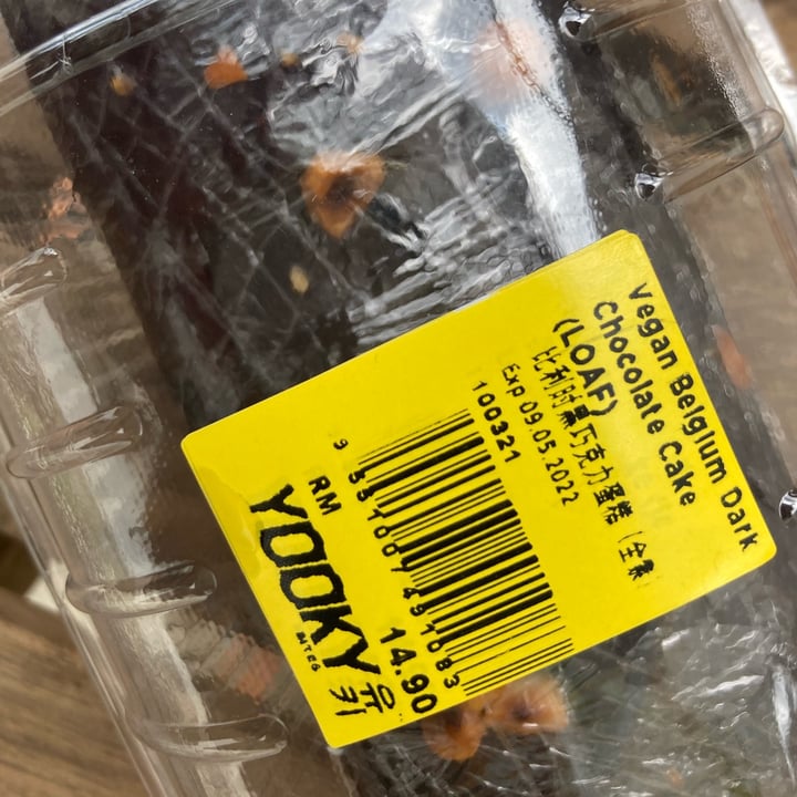 review photo of Yookybites Belgian Dark Chocolate Cake shared by @frugalvegan on 06 May 2022 - review