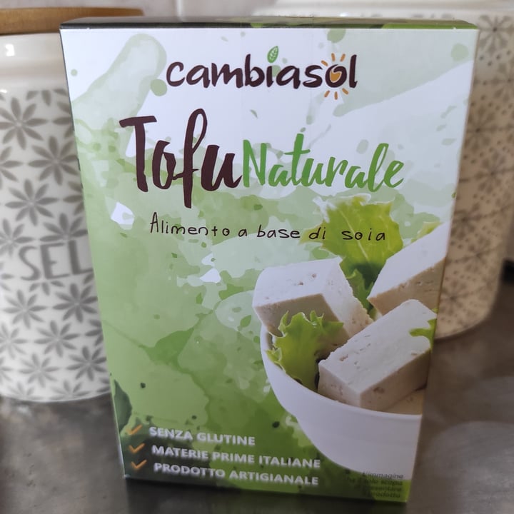 photo of Cambiasol Tofu Al Naturale shared by @almacocchine on  28 May 2022 - review