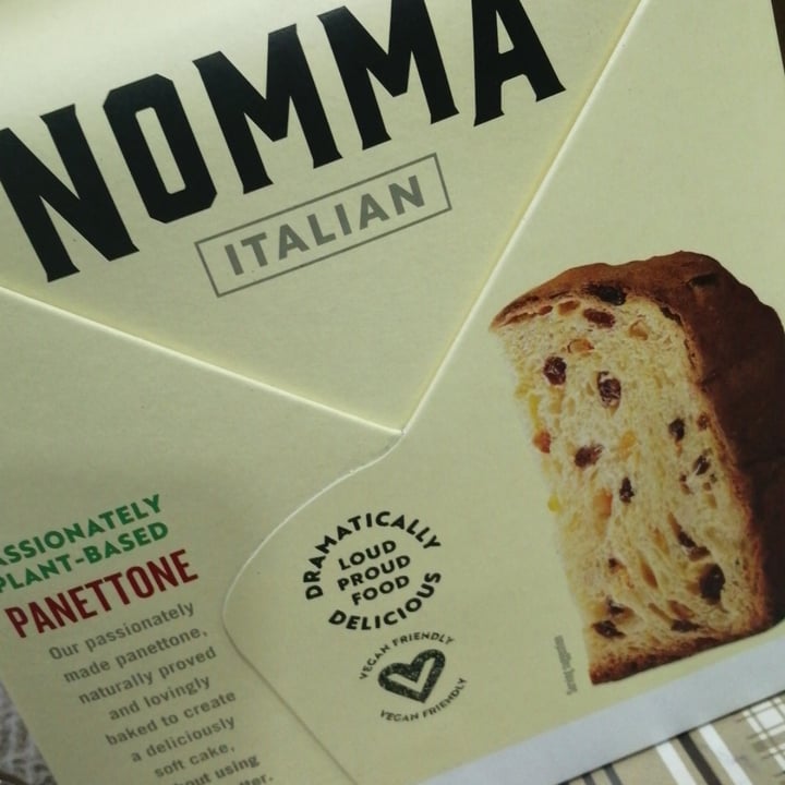 photo of Nomma Vegan panettone shared by @camhegre on  10 Jan 2021 - review
