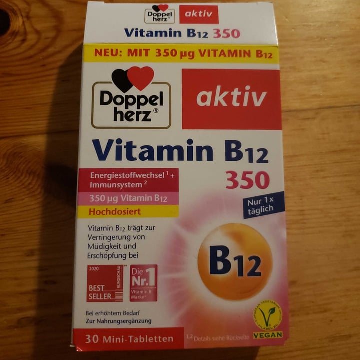 photo of Doppelherz Vitamin B12 350 shared by @camilaraota on  30 Aug 2022 - review