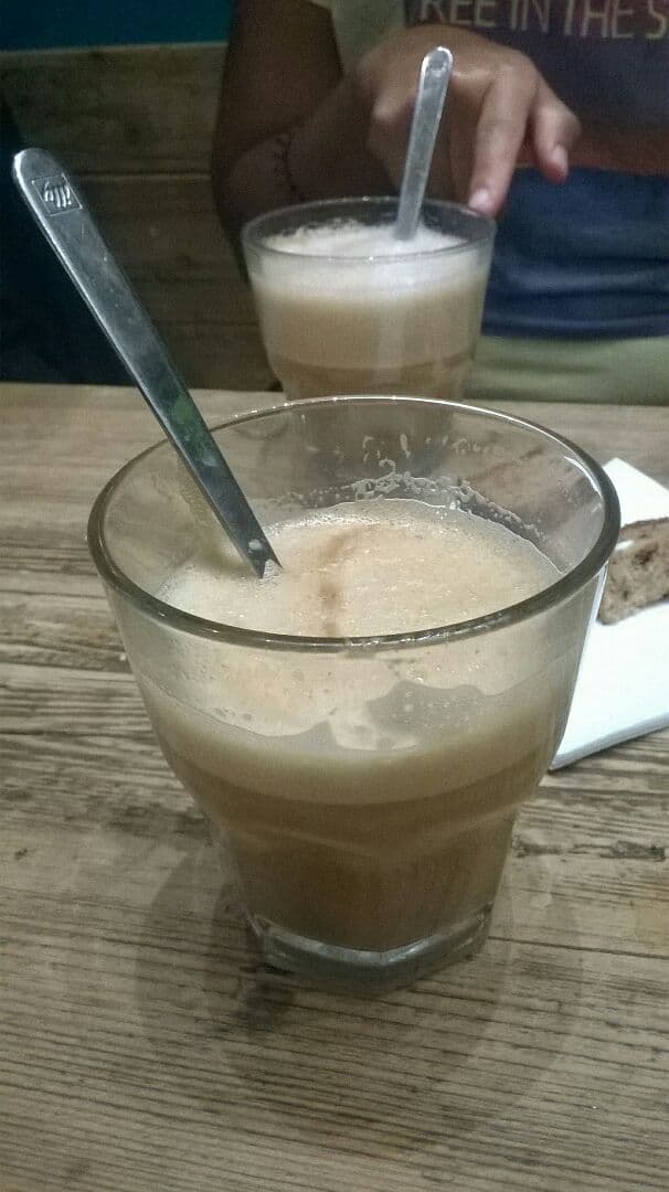 Foto do prato “Caffeelatte Vegetale almond milk”