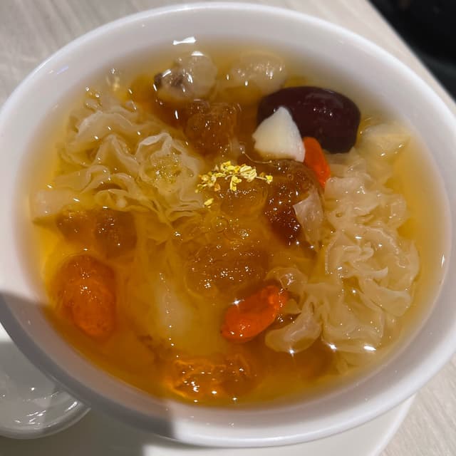 Photo of the dish “Osmanthus peach gum”