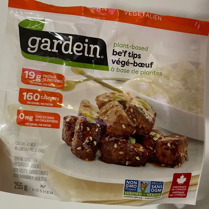 photo of Gardein Be'f tips shared by @tashabeanz on  01 Nov 2022 - review
