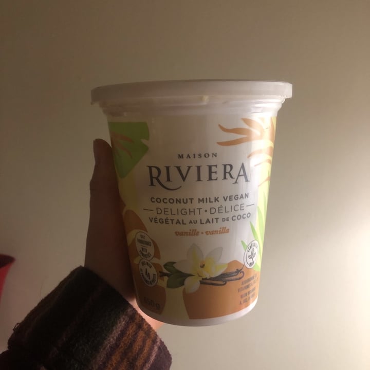 photo of Maison Riviera Coconut milk vegan plain yogurt shared by @sararose on  07 Apr 2020 - review